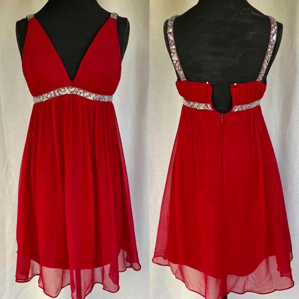 Scala Gemstone Chiffon Dress